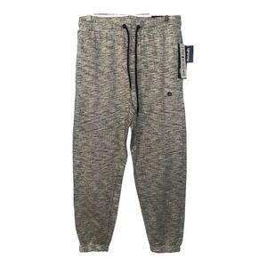 RBX Active Mens Black/White Comfort Fit Joggers, Medium